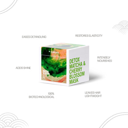 Matcha Blossom Mask