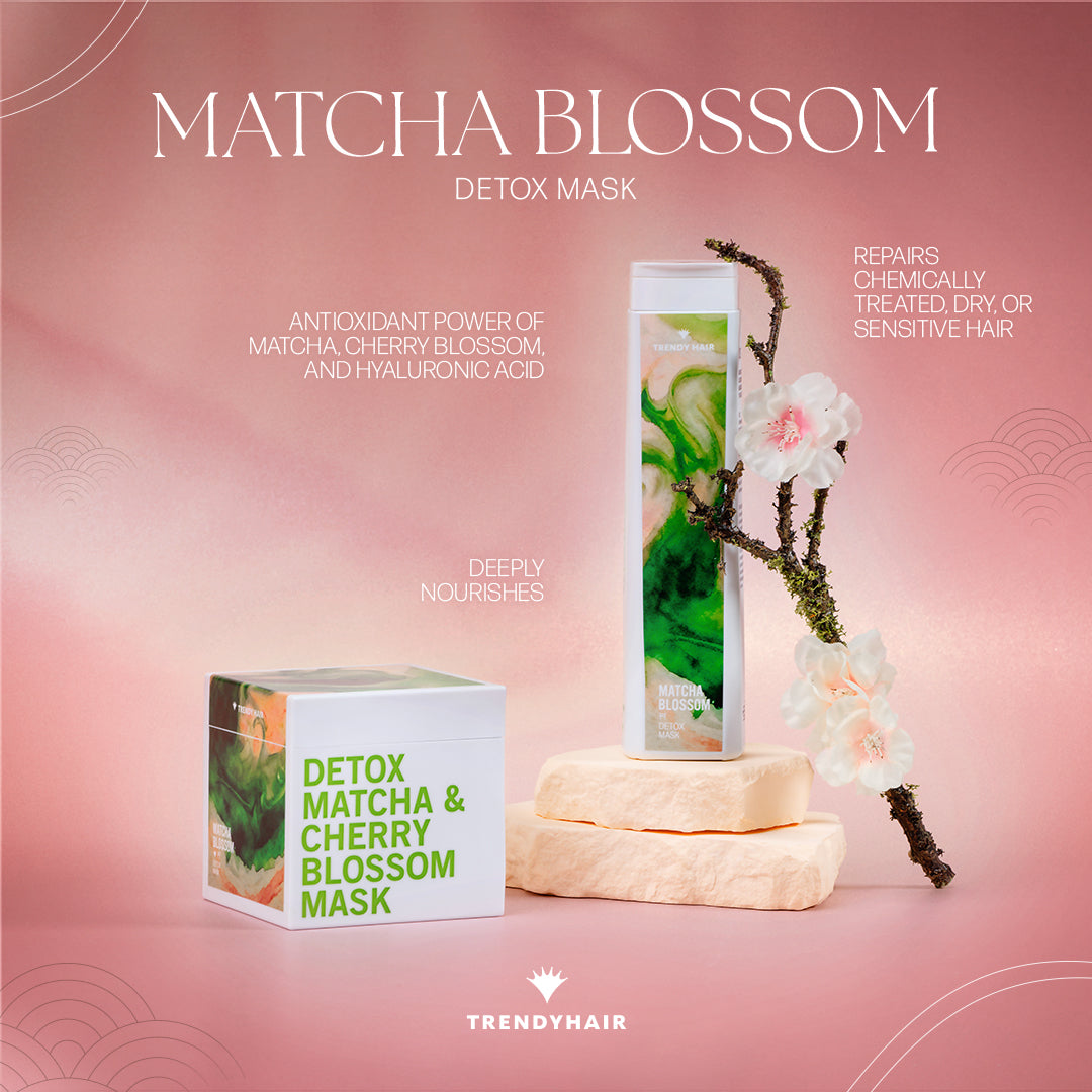 Matcha Blossom Mask