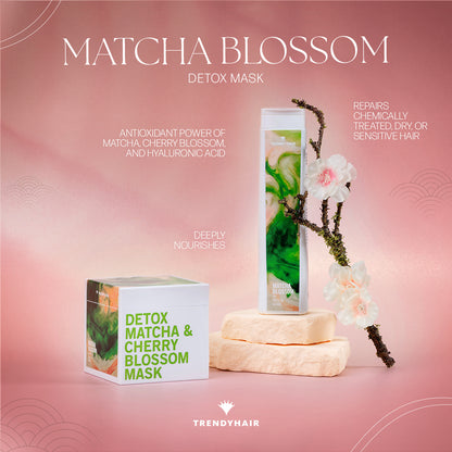 Matcha Blossom Mask